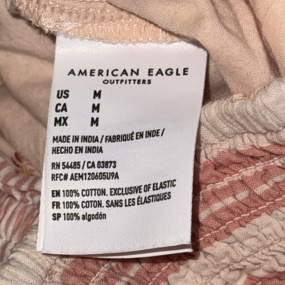 American Eagle 100% Cotton Romper SZ Medium - Picture 9 of 9